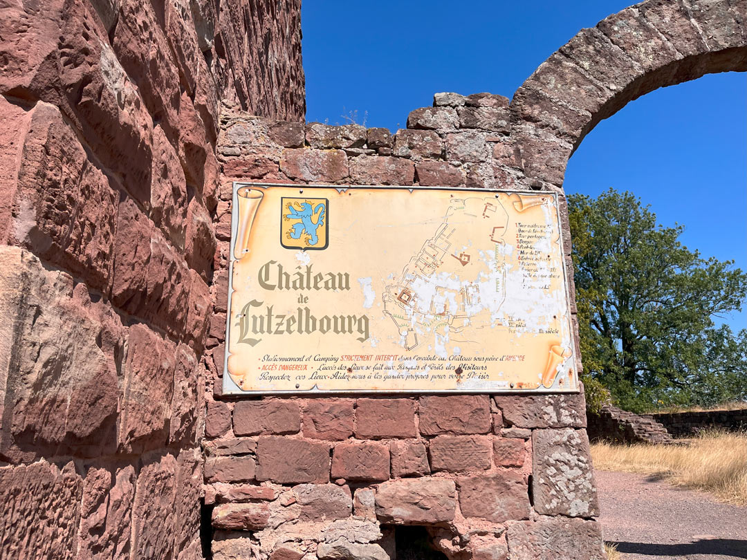 Chateau de Lutzelbourg - Alsace