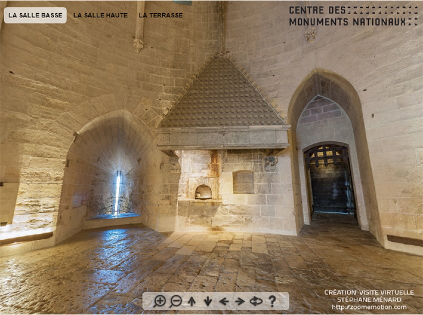 Visite virtuelle de la Tour de Constance