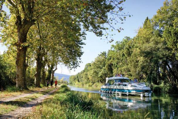Canal du Midi en bateau